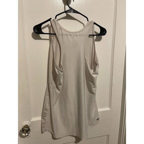Danskin Now Women's Size Large Semi-Fitted White Tanktop - Picture 5 of 8